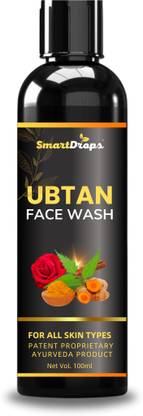 smartdrops Ubtan  For Hydrates||Antioxidant protection||(pack of 2) Face Wash