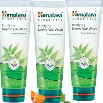 HIMALAYA Neem Fcae Wash 3pc Face Wash
