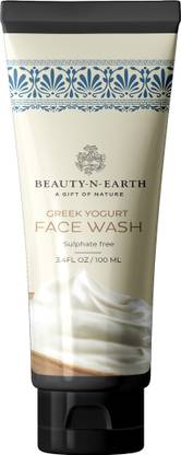 BEAUTYNEARTH Greek Yogurt Facewash Enriched with yogurt powder & Aloe Vera for impurities Face Wash