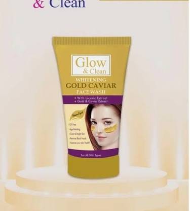 Glow & Clean Glow and Clean Whitening Gold Caviar  24 Face Wash