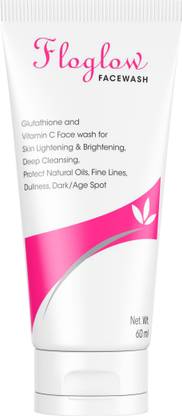 Floglow  60 Ml Glutathione Vitamin C  Skin Whitening  Face Wash