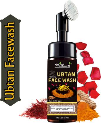 Phillauri Ubtan For Skin Brightening and Oily - Tan Removal Renew Radiance Face Wash