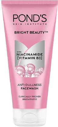 POND's Bright Beauty Infused with vitamin B3 & Niacinamide for Anti Dullness & glass skin shine Face Wash