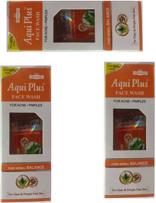 aqui plus FACE WASH FOR ACNE PIMPLES Face Wash