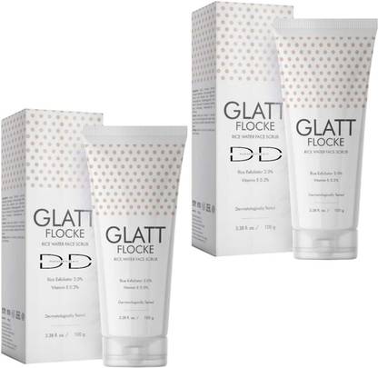 DOOMSDAY GLATT FLOCKE FACE SCRUB FOR DEEP CLEASNSE & REFRESHING SKIN PACK OF 100g x 2 Face Wash