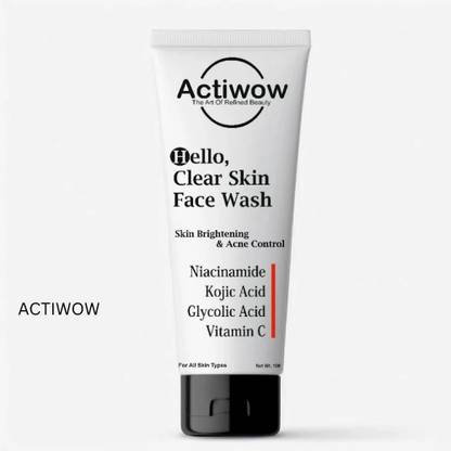ACTIWOW Hello  for Clean & Clear Look Face Wash