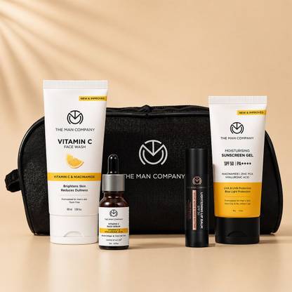 THE MAN COMPANY Glowing Everyday Skincare Regimen for M...