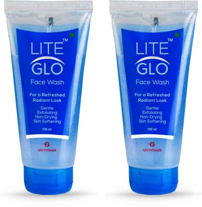 LITE GLO  ,100 ml, Pack of 2 Face Wash
