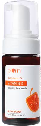 Plum Vitamin C Foaming Face with Mandarin Face Wash