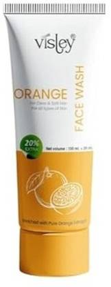Visley Brightening Vitamin C Orange  | For Glowing & Soft Skin | Suitable for All Skin Types Face Wash