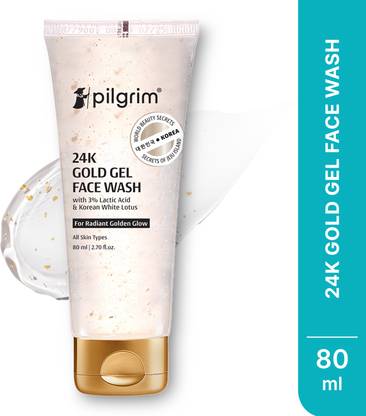 Pilgrim 24k Gold face wash for Even skin tone Face Wash