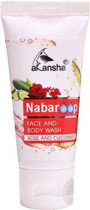 AKANSHA Nabaroop Rose And Cucumber Face Wash