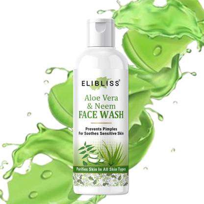 ELIBLISS Aloevera  with Neem for Acne & Pimples Face Wash