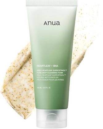 ANUA Heartleaf BHA quercetinol pore deep cleansing foam Face Wash