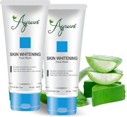 Aysun Skin Whitening Natural  Combo Pack of 2 Face Wash