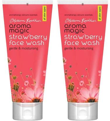 Aroma Magic Strawberry  100 ml pack of 2 Face Wash