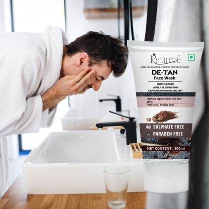 Remitol Hyderating De Tan Facewash For Men Women ' Dirt & Pollution & Blackhead Remover Face Wash