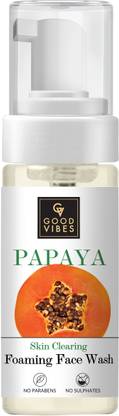 GOOD VIBES Papaya Skin Clearing Foaming  Face Wash