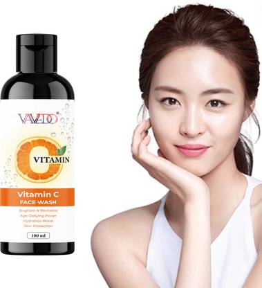 VAVEDO Vitamin C  – Enriched with Antioxidants, Natural Glow Booster Face Wash