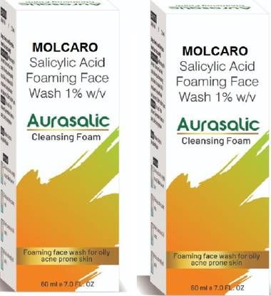 MOLCARO AURASALIC CLEANSING FOAM FACE WASH gel Face Wash