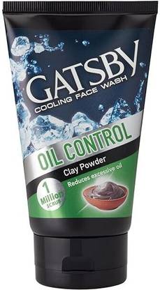 GATSBY Japan Cooling Oil Control - Contains Clay Powder Face Wash