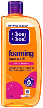 Clean & Clear Oil Free Foaming  Face Wash