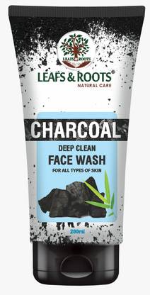 Leafs & Roots Charcoal Deep Clean  Face Wash