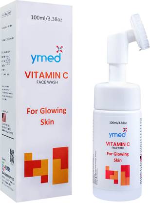 ymed Vitamin C For Glowing Skin With the Power of Pure Vitamin C/Kojic Acid/Niacinamide/100ml/3.38oz Face Wash