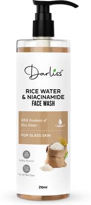 DARLISS Rice Water & Niacinamide for Glass Skin  Face Wash