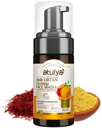 Atulya Vedic Ubtan Foaming  With Pump Face Wash
