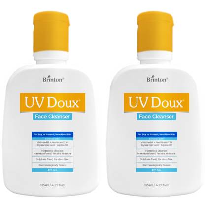 Brinton UV Doux Face Cleanser (125 ml x 2) Face Wash