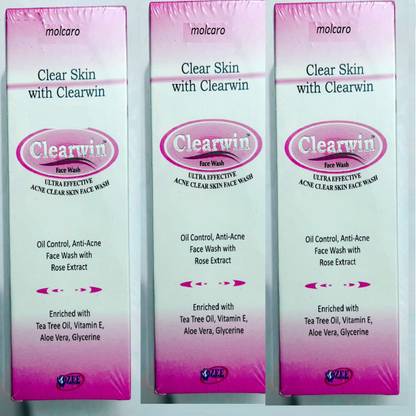 MOLCARO clearwin face wash p3 Face Wash