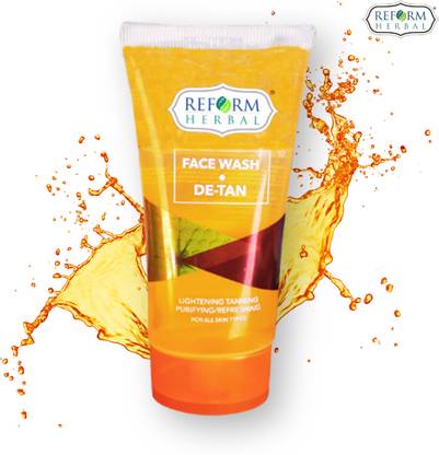 REFORM HERBAL De tan face wash 2pices combo pack Face Wash