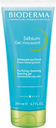 BIODERMA Sebium Gel Moussant Purifying Cleansing Foaming Gel - Tube Face Wash