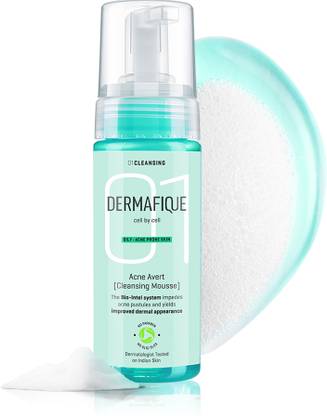 Dermafique Acne Avert Cleansing Mousse Face Wash