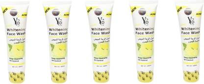 YC Lemon Extract  (Pack of 5) 100mlx5 Face Wash