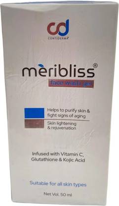 CONTIDERMA Meribliss Unisex Radiant Glow Skin  Gel Infused With Vitamin C Face Wash