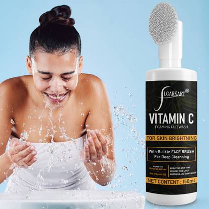 Floarkart Vitamine C For Men & Women For Brighter Skin & NourishMen & Woment __ Even Tone Face Wash