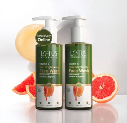 Lotus Botanicals Vitamin C Skin Brightening  - 180ml Face Wash