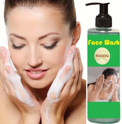 manasona Deep Moisturizer, Remove Dead Skin Cells, Glowing Skin Face Wash