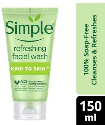 Simple Refreshing 01POK1 Face Wash