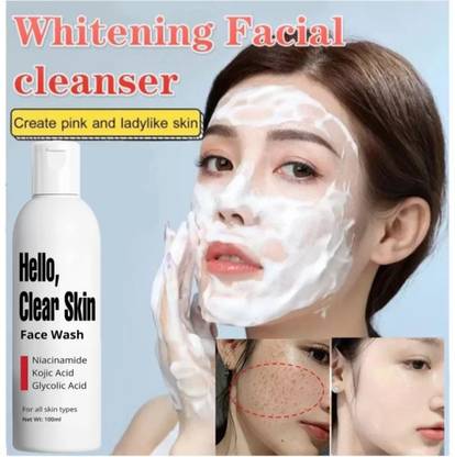 ACTIWOW hello clear clean face wash Uneven Skin Tone for _Rtygg Face Wash