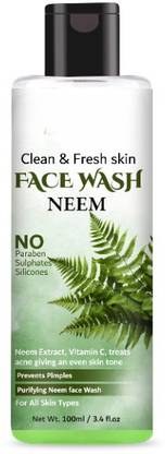 RATEJI Neem Glow Refreshing  (100 ML) Pack Of 1 Face Wash