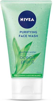 NIVEA Purifying with Ocean Plant - Reduce Oiliness & Excess Sebum - For Men & Women Face Wash