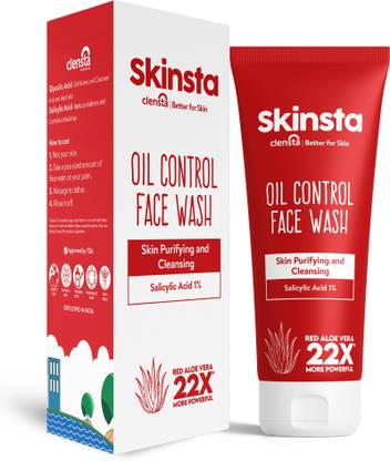 Skinsta Purifying Body Wash| With Red Aloe Vera and Active Charcoa