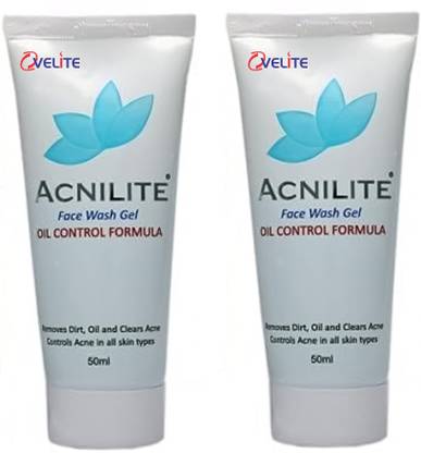 velite ACNILITE FACE WASH GEL, OIL CONTROL FORMULA (PACK OF 2) Face Wash