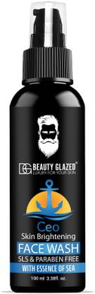 Beauty Glazed Ocean for Men, Fights Acne & Pimple, Skin Brightening, All Skin Types Face Wash