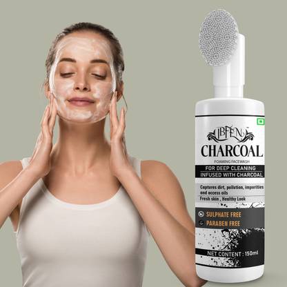 IBFEN Charcoal For Men & Women For Acne Prone & Clear Face ` Removes Impurities Face Wash