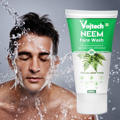 Vojtech Neem Acne  For Healthy & Hydrated~ Fresh & Polished Skin~ Men Women Face Wash