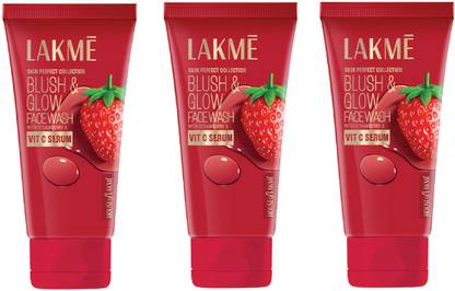 Lakmé Blush & Glow Strawberry Freshness Face Wash